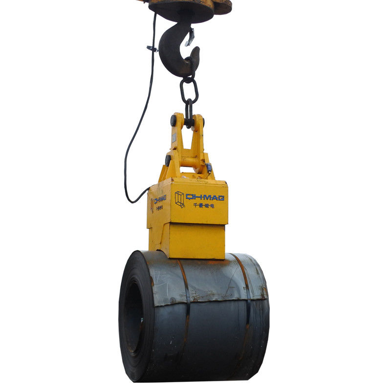 Heavy Duty 20ton Permanent Magnetic Lifter Horizontal For Hot Steel Coil