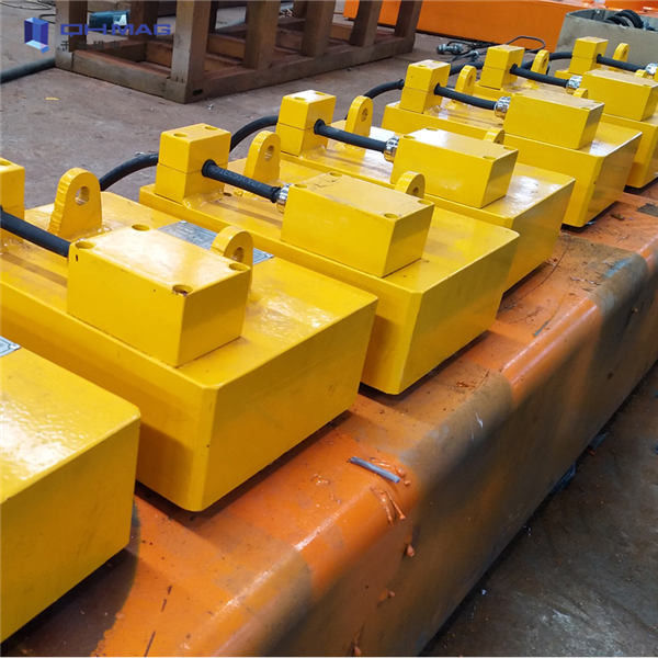 10 Ton Double Beam Sheet Metal Magnetic Lifter 240V Overhead Crane